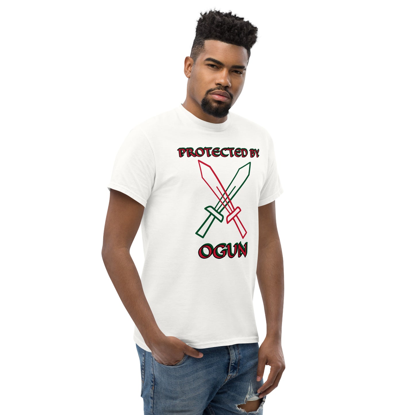 Protected by Ogun 2 Unisex classic tee