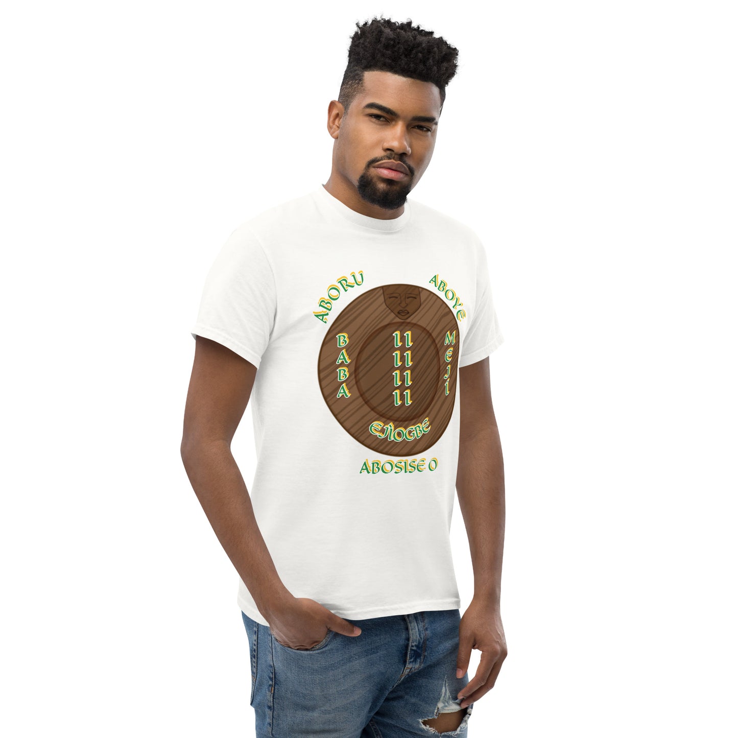 Baba Ejiogbe MEJI 2 Lucumi Unisex classic tee