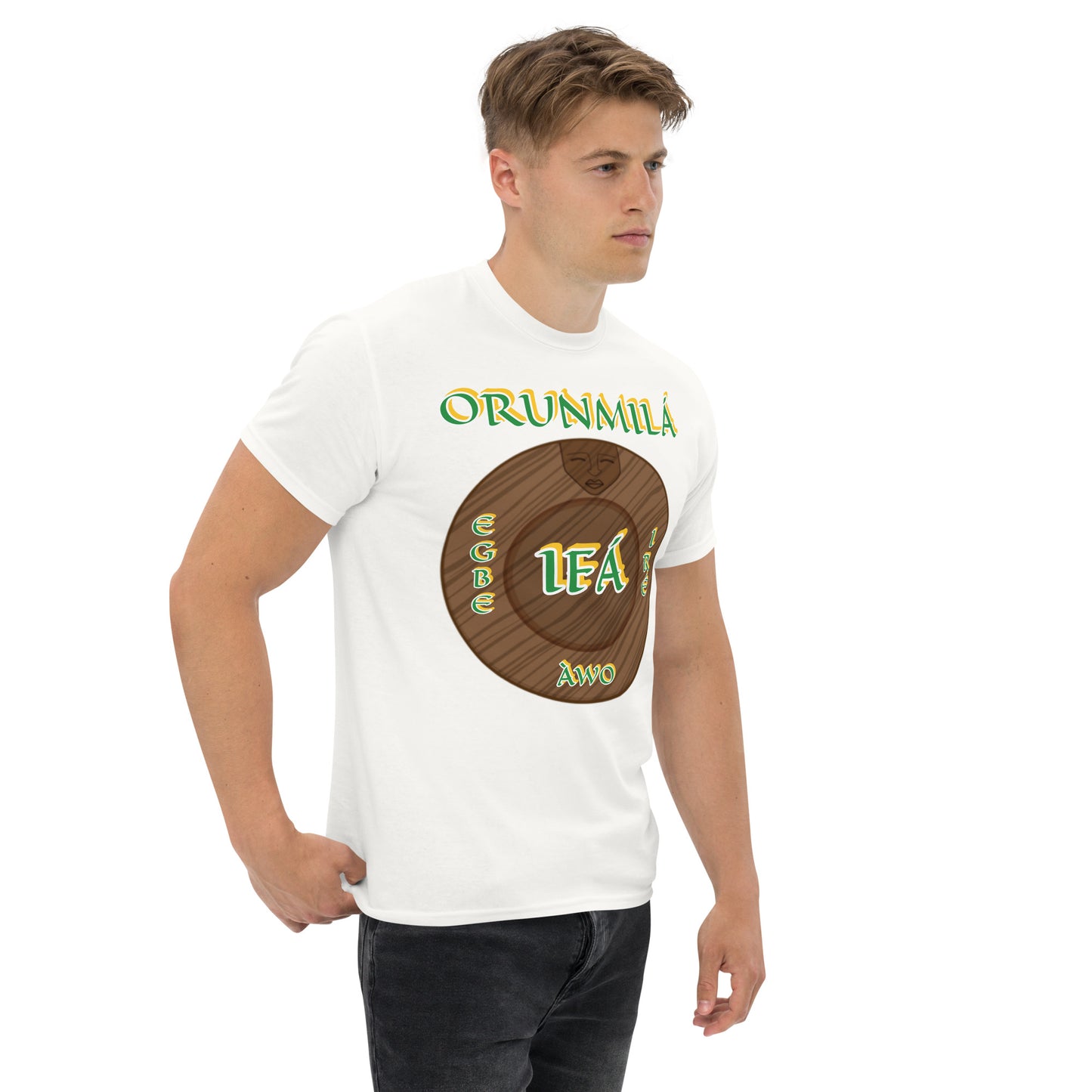 ORUNMILÁ Egbe IRÉ ÀWO Ifa Lucumi Unisex classic tee