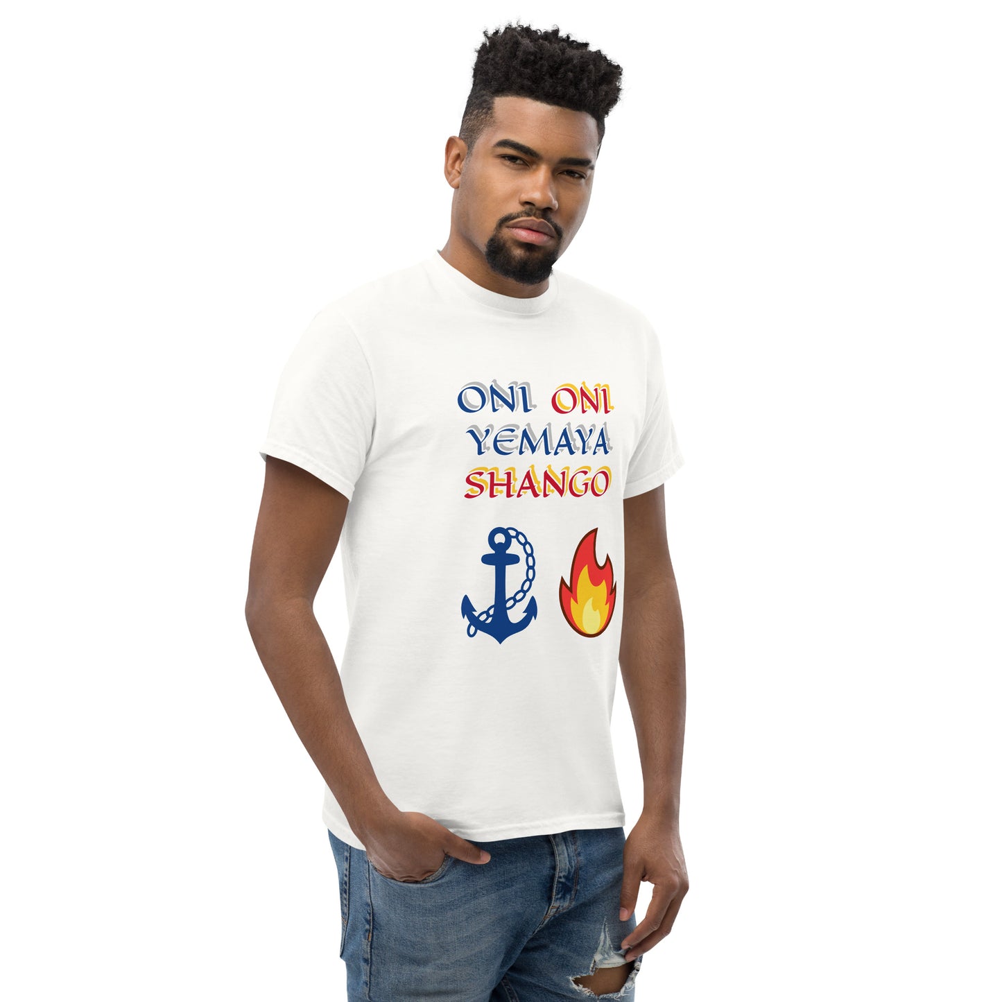 Oni Oni Yemaya/ Shango icon Lucumi Unisex classic tee