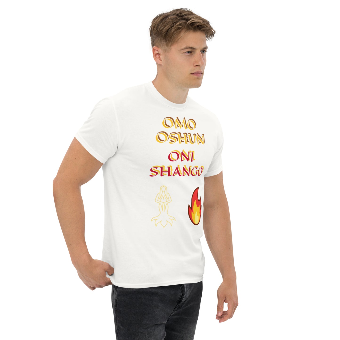 Omo Oshun Oni Shango icon Lucumi Unisex classic tee