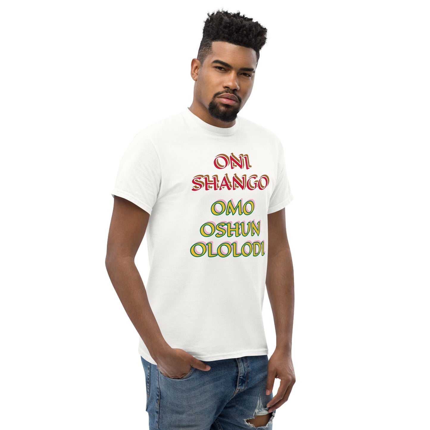 Oni Shango Omo Oshun Ololodi Lucumi Unisex classic tee