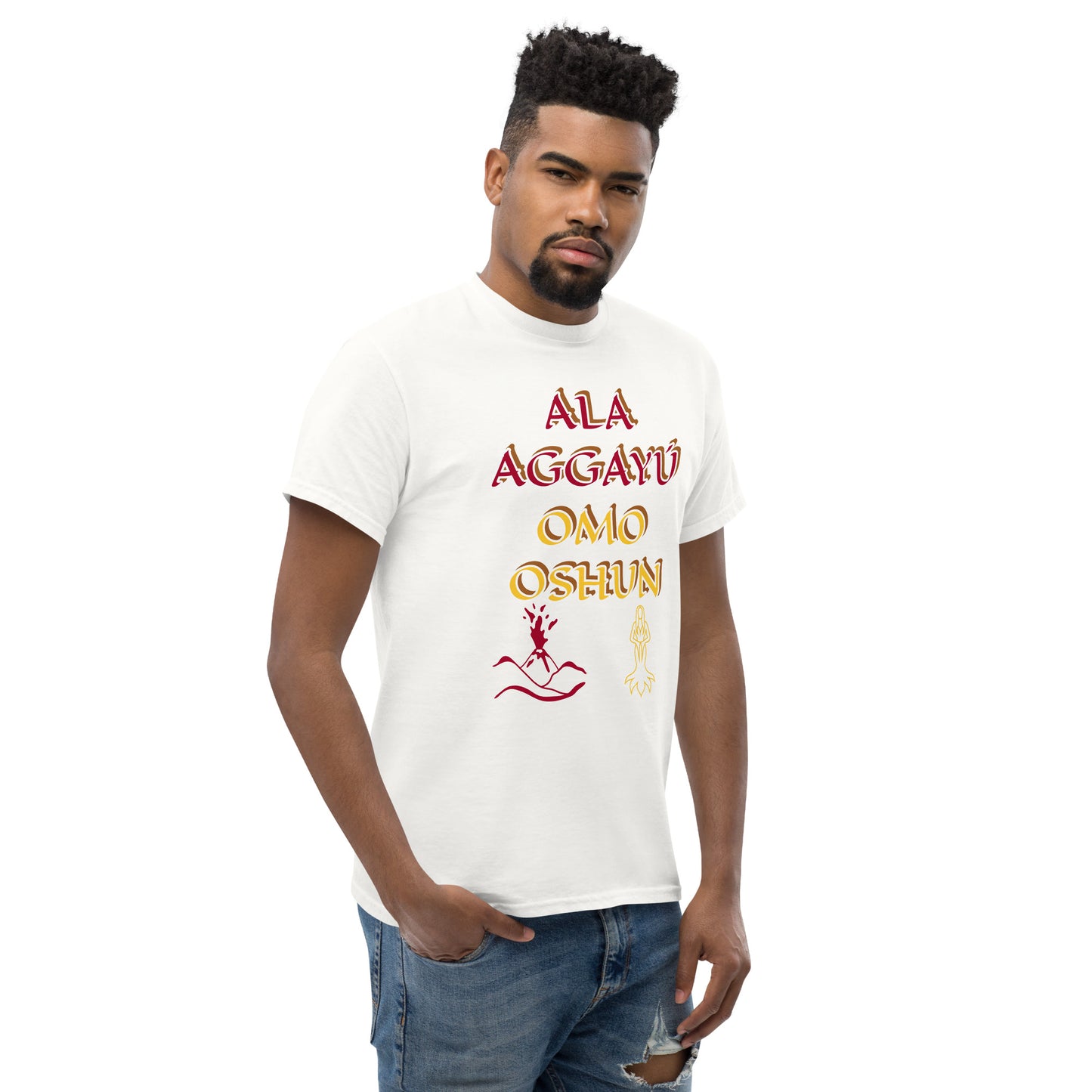 Ala Aggayu Omo Oshun Ololodi Lucumi icon Unisex classic tee