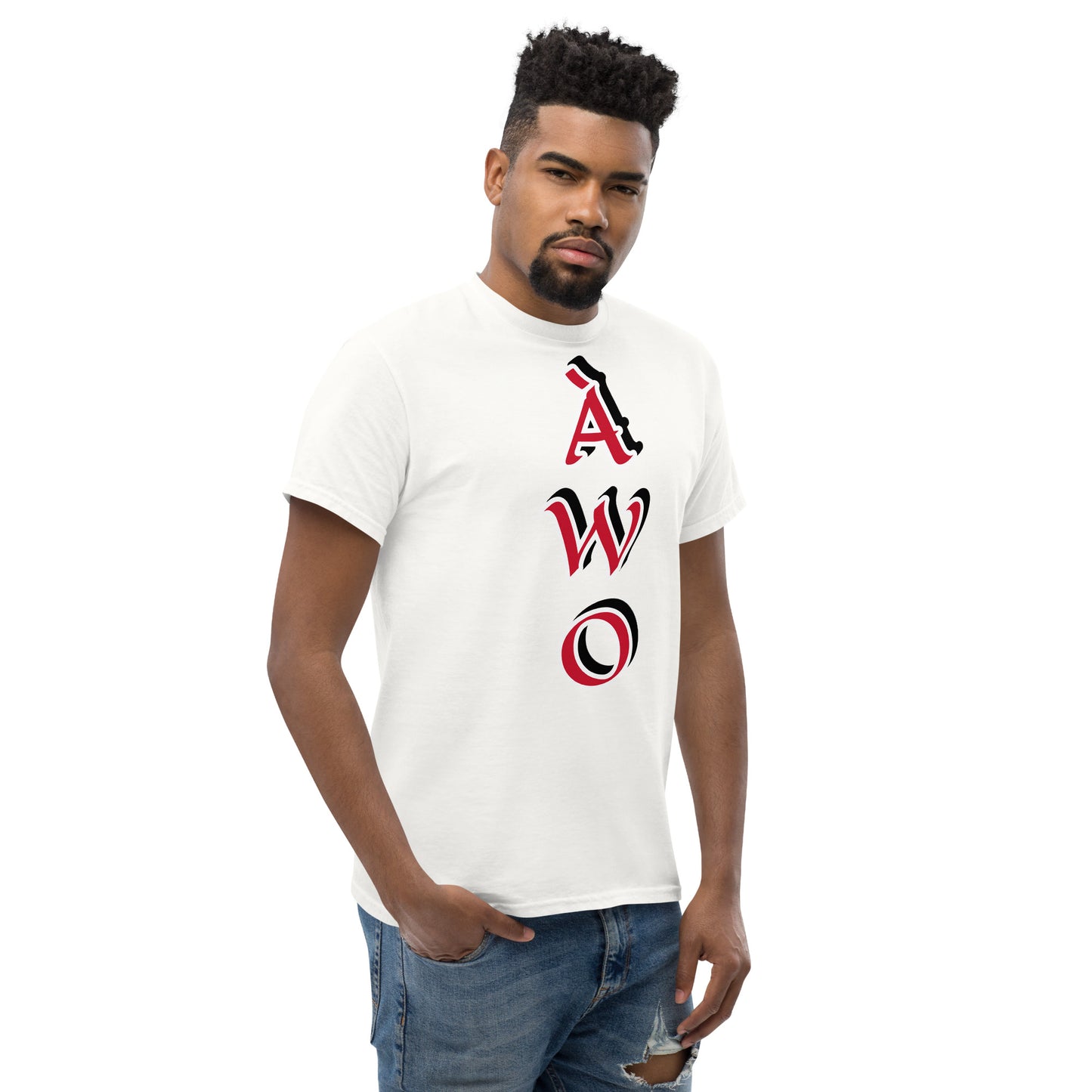 ÀWO Vertical Signature Unisex classic tee