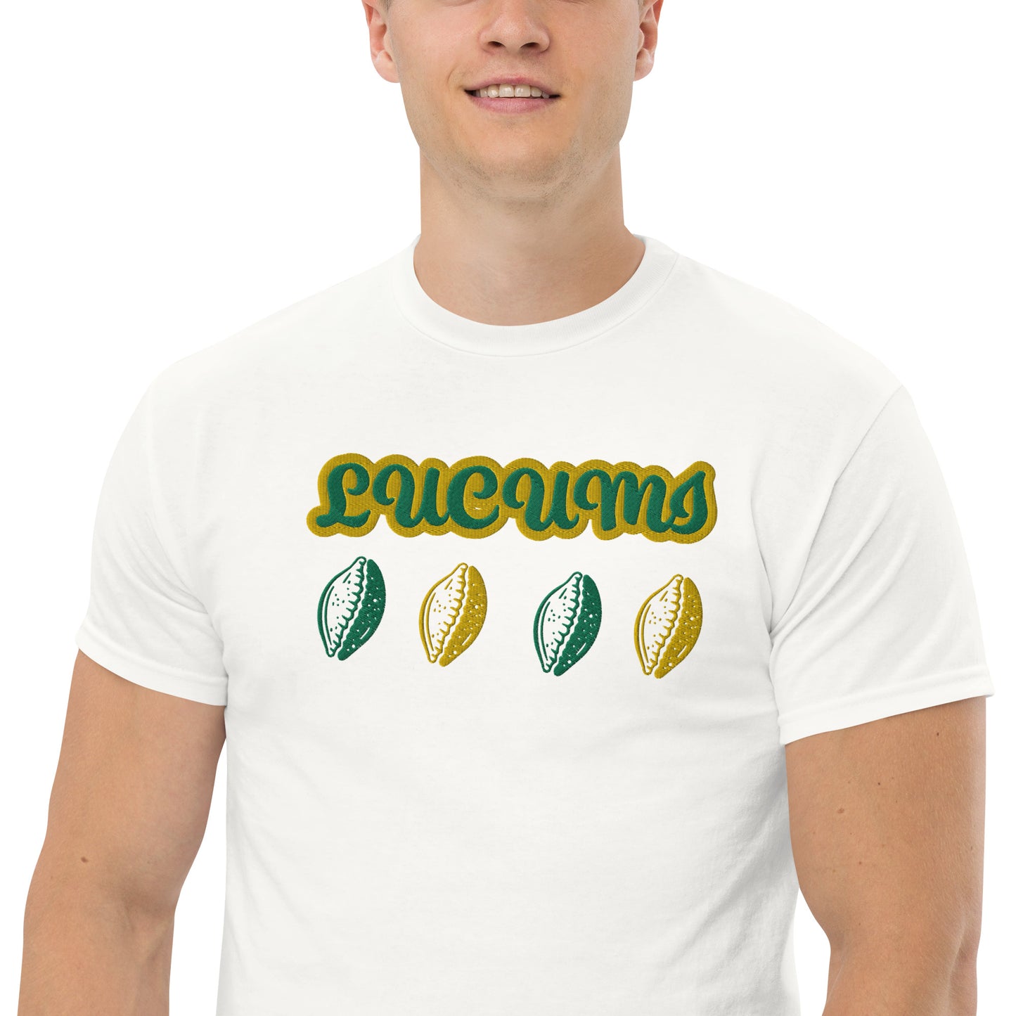 Lucumi Cowrie Embroidered Unisex classic tee