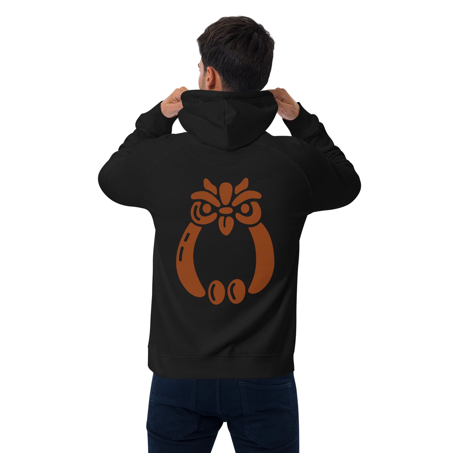 Egbe Ire Awo Unisex eco raglan hoodie