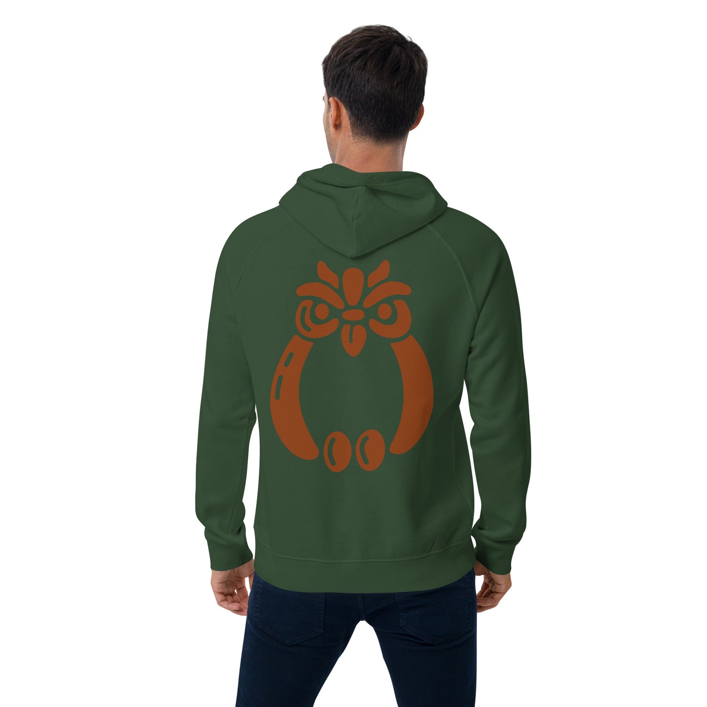 Egbe Ire Awo Unisex eco raglan hoodie