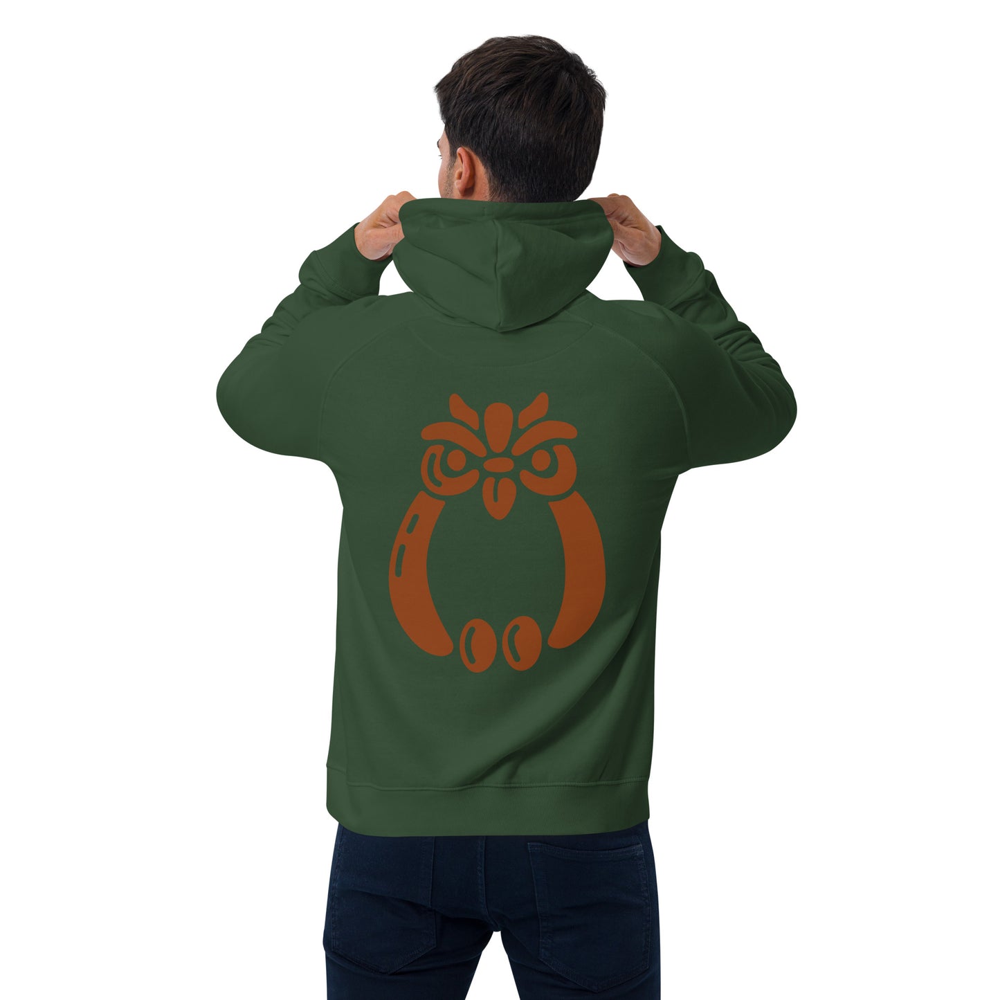 Egbe Ire Awo Unisex eco raglan hoodie