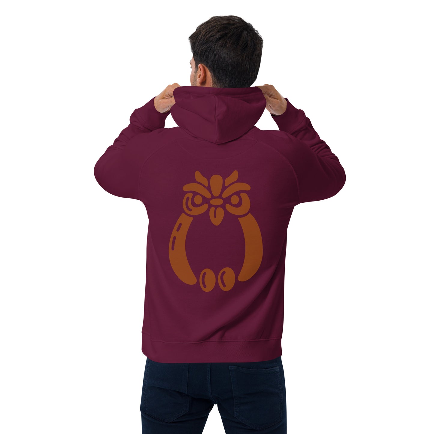 Egbe Ire Awo Unisex eco raglan hoodie