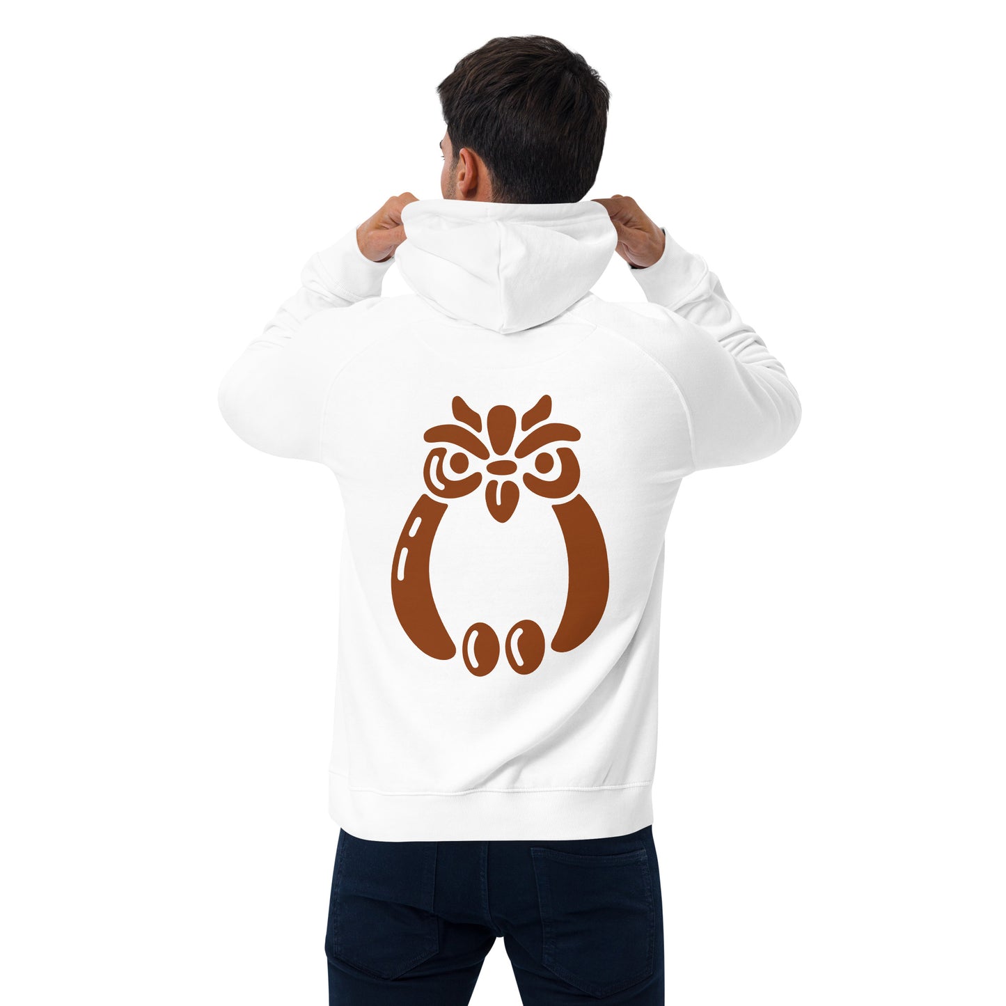 Egbe Ire Awo Unisex eco raglan hoodie