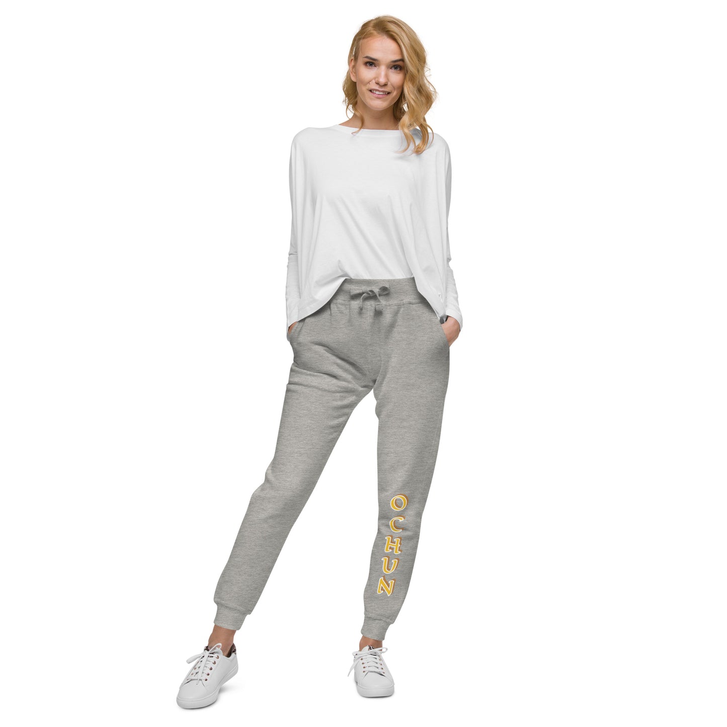 Ochun Lucumi Unisex fleece sweatpants