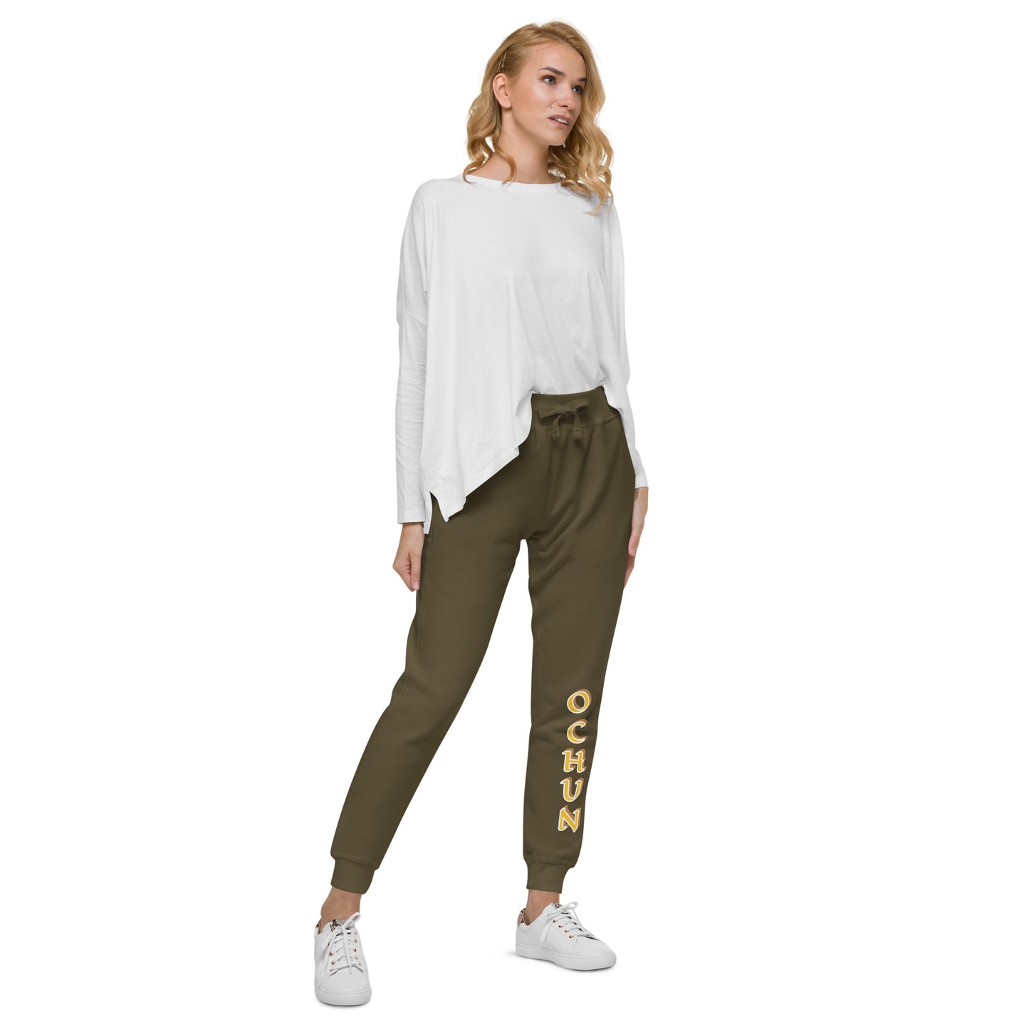 Ochun Lucumi Unisex fleece sweatpants