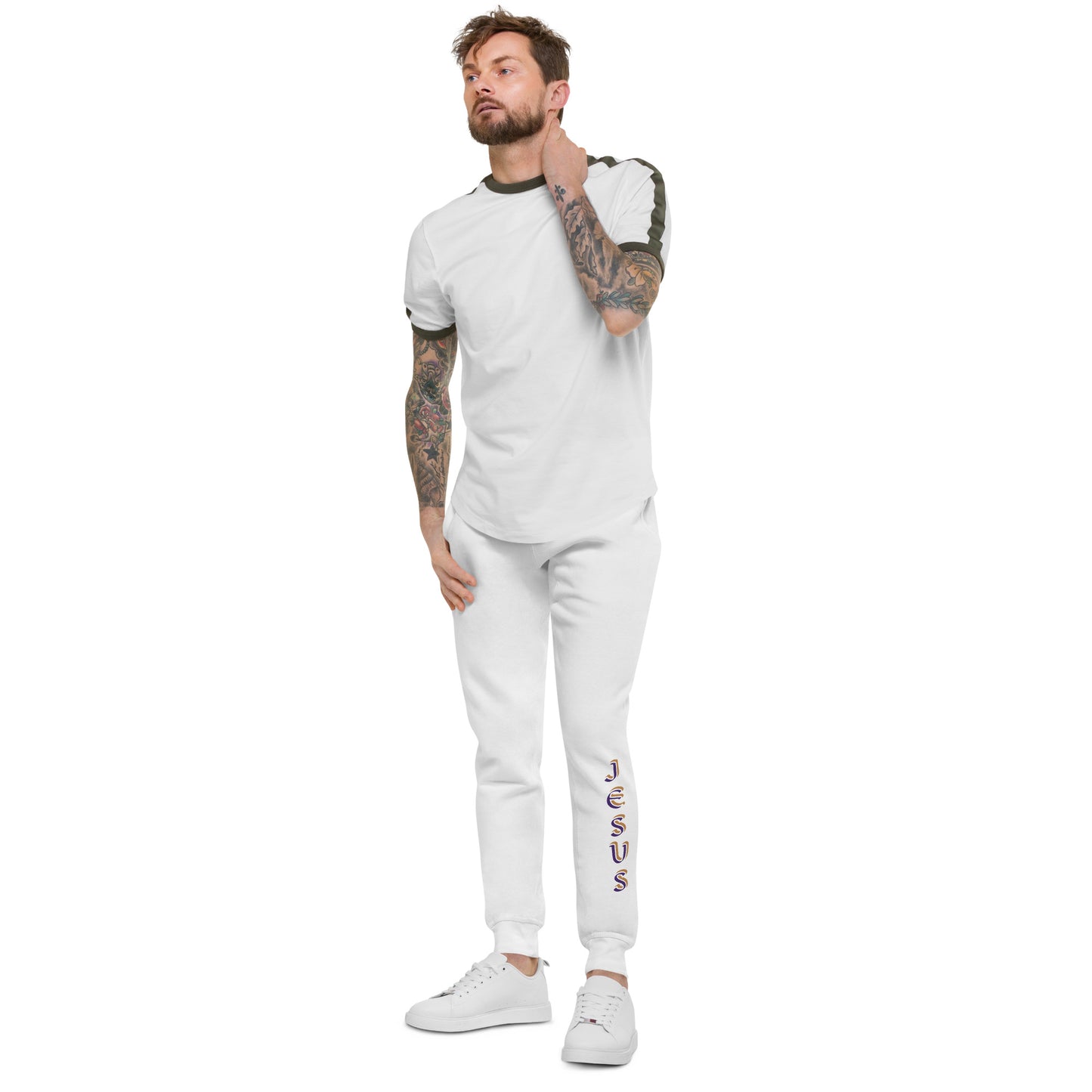 Jesus Unisex fleece sweatpants