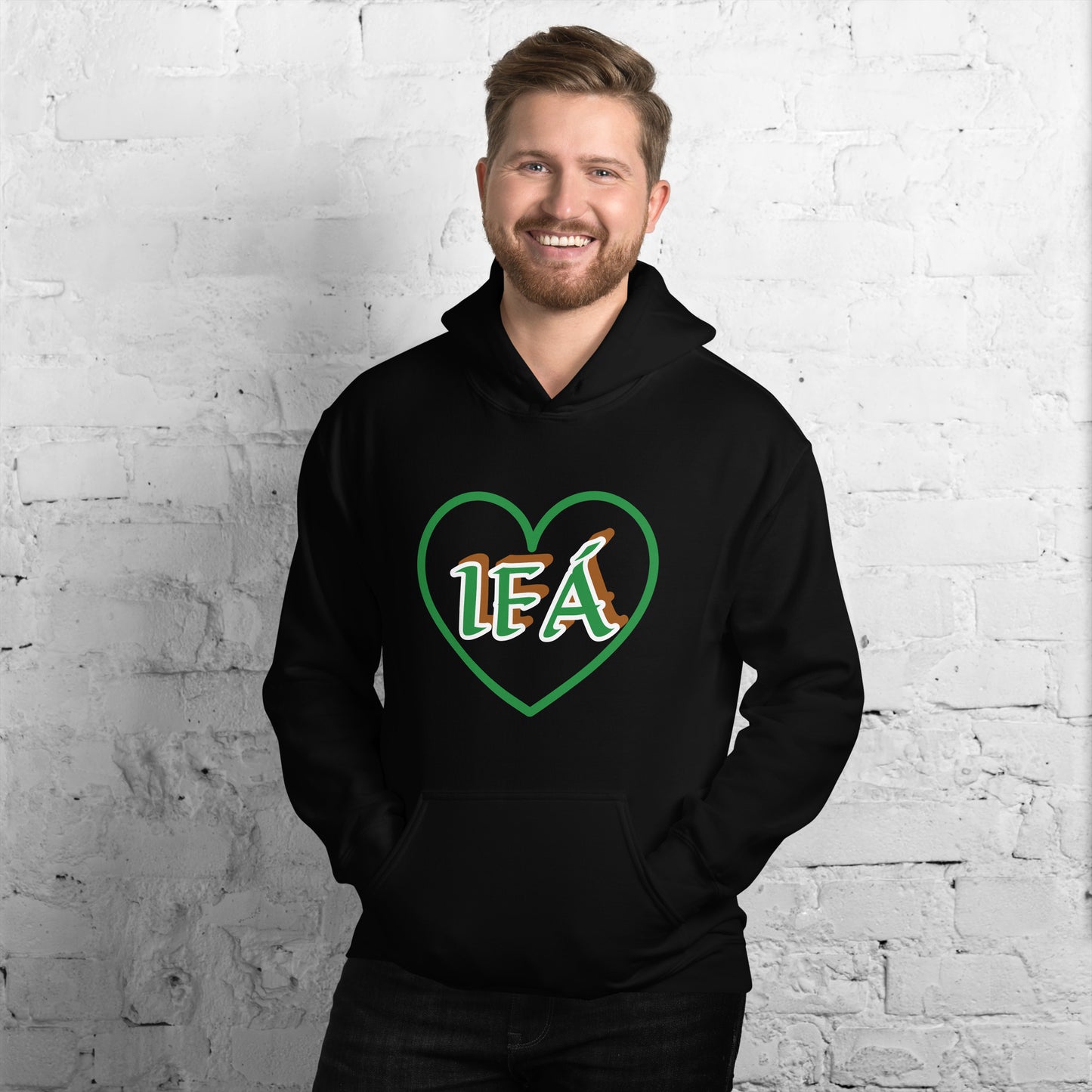 Eagle Script Ifa love Isese 3 Unisex Hoodie