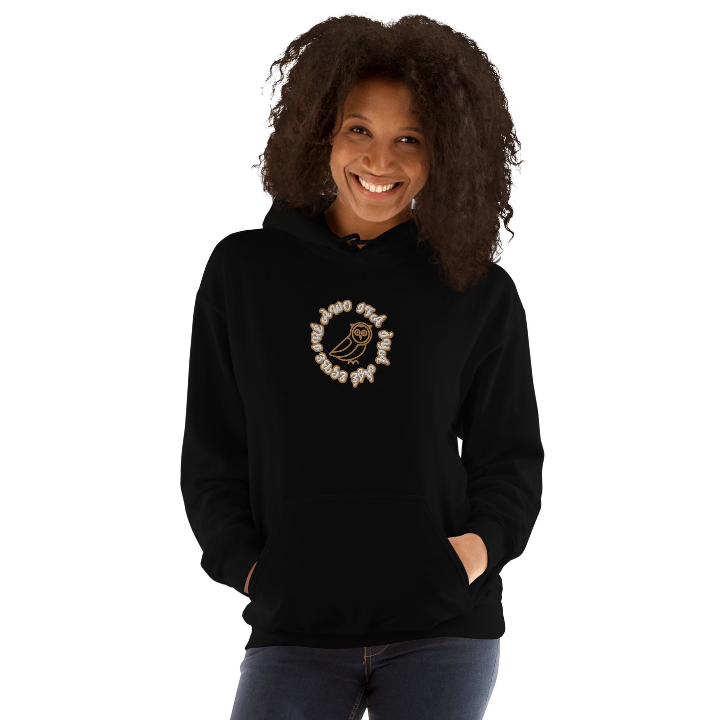 Egbe IRÉ ÀWO IFÁ ÌYÁ ÁJÉ Embroidered Unisex Hoodie