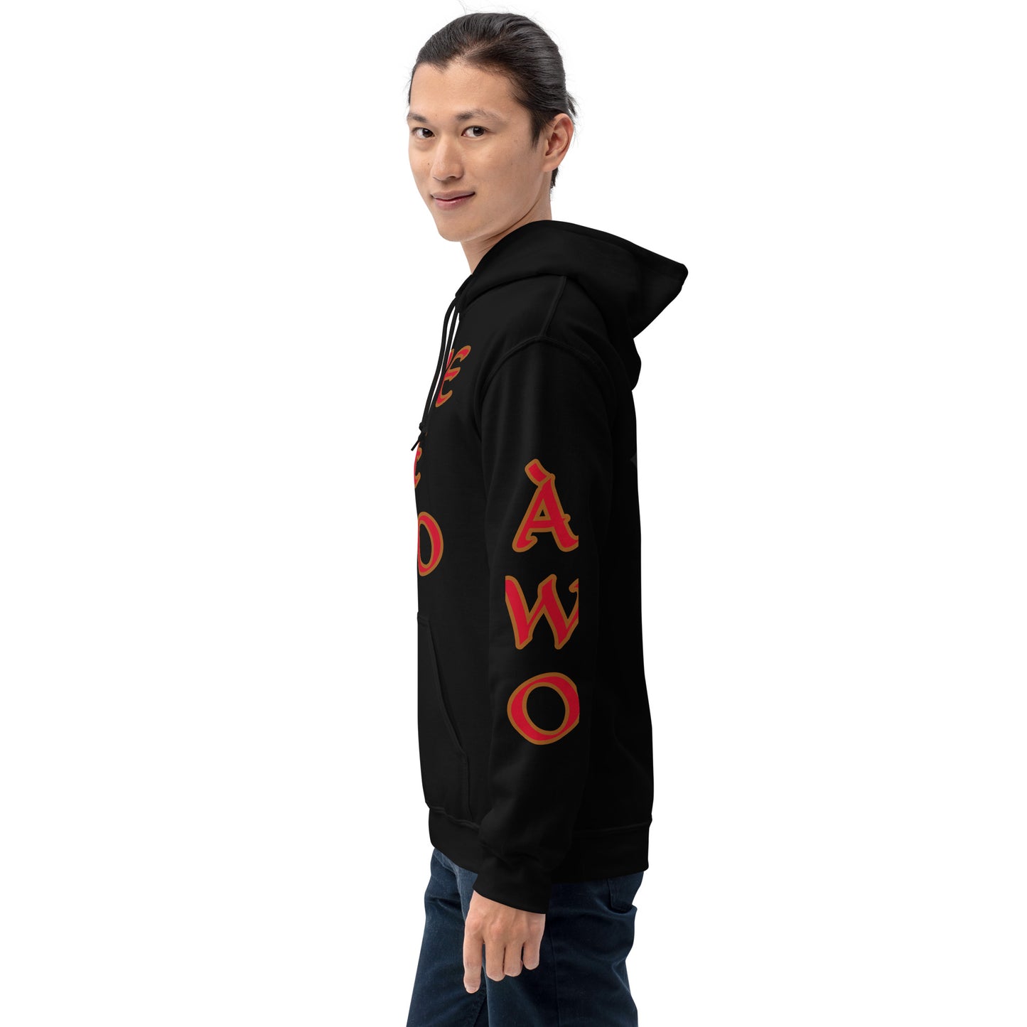 Egbe Ire Awo 2 Logo Red Unisex Hoodie