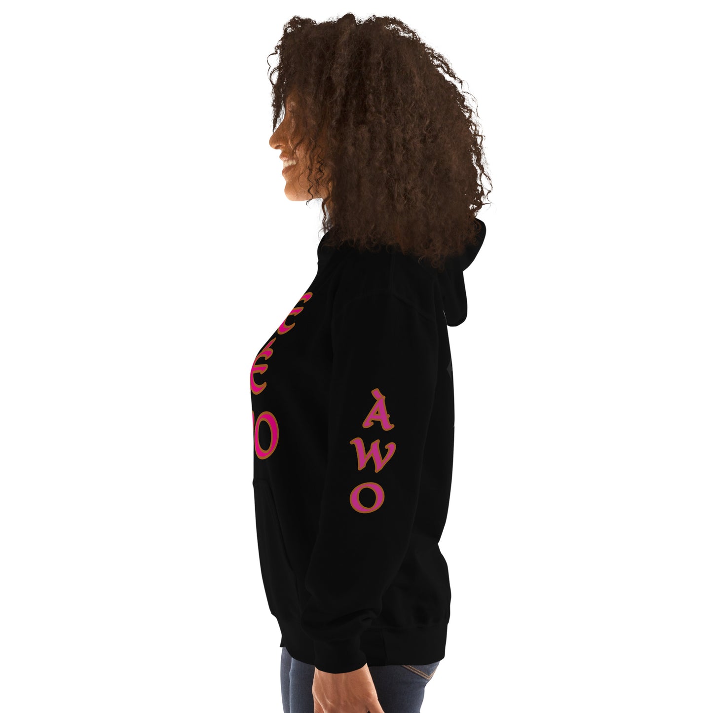 Egbe Ire Awo 2 Logo Violet Unisex Hoodie