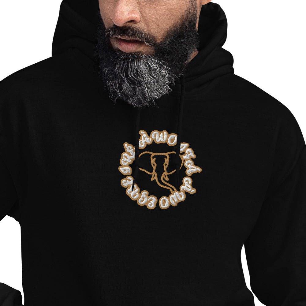 Egbe IRÉ ÀWO IFÁ ÀWO Embroidered Unisex Hoodie