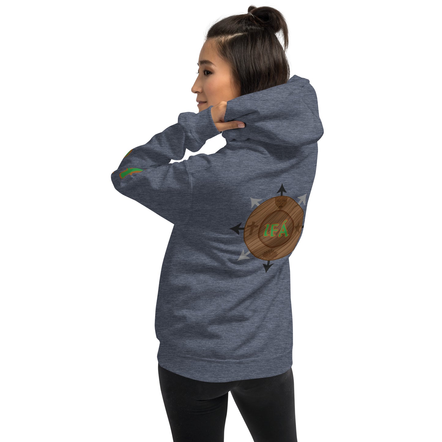 Egbe Ire Awo 2 Logo Isese Unisex Hoodie