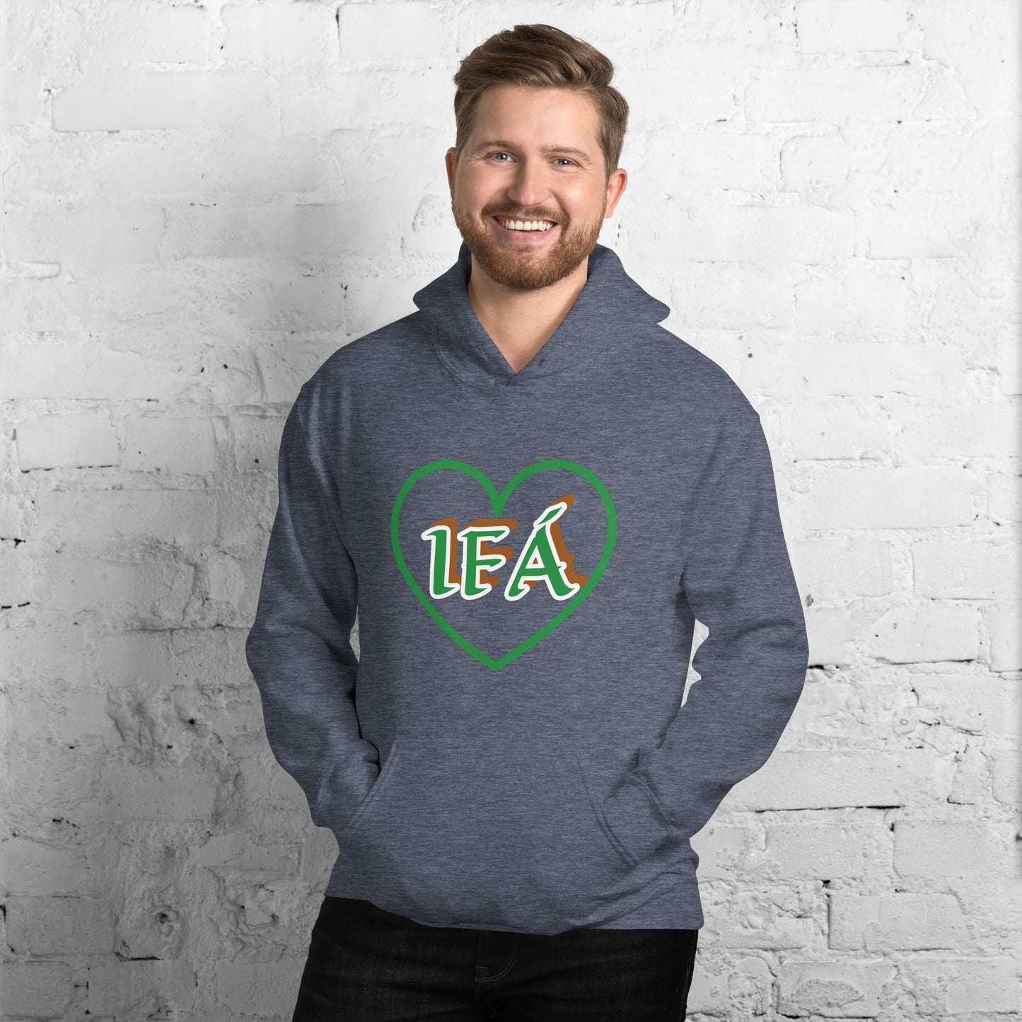 Eagle Script Ifa love Isese 3 Unisex Hoodie