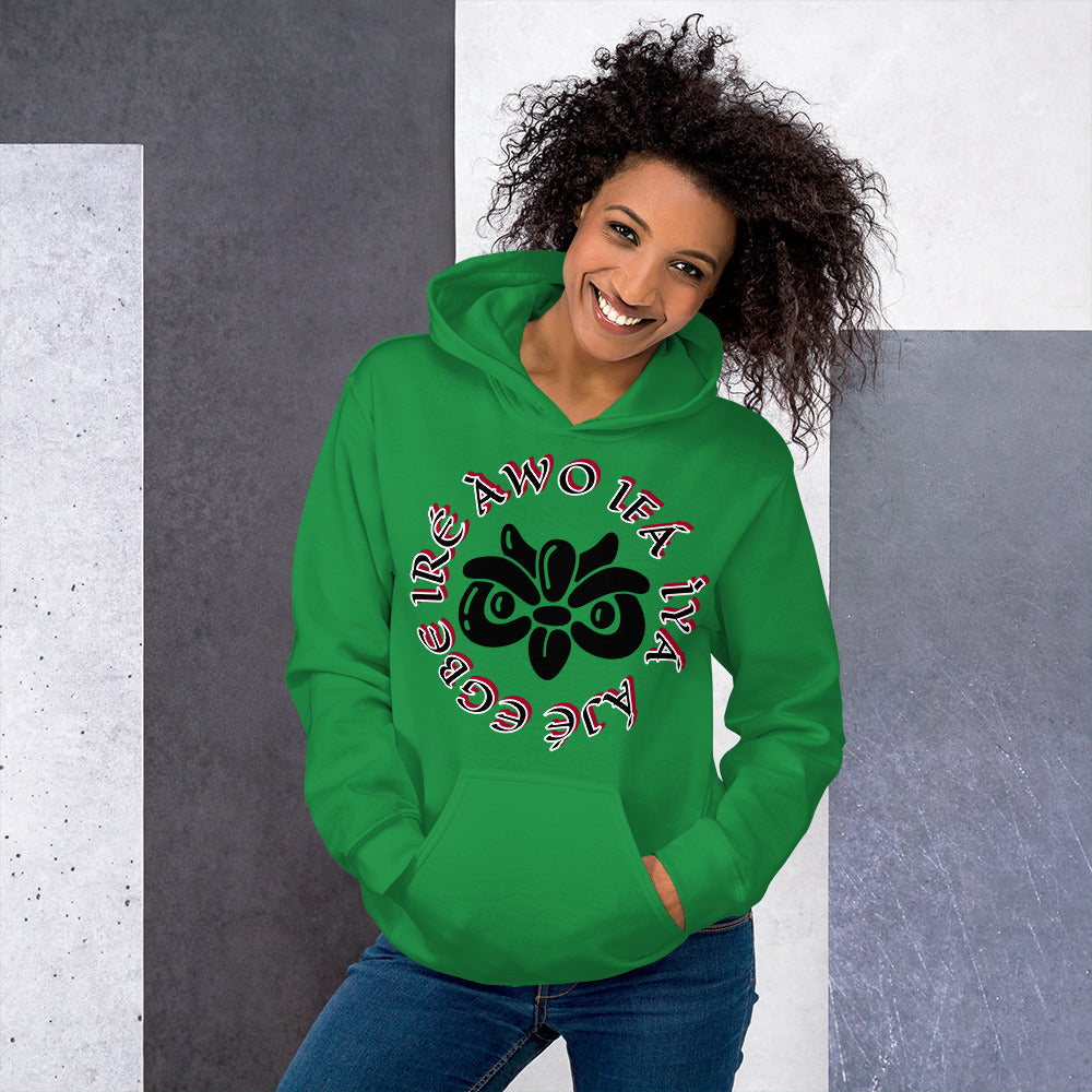 Egbe IRÉ ÀWO IFÁ ÌYÁ ÀJÉ 3 Unisex Hoodie