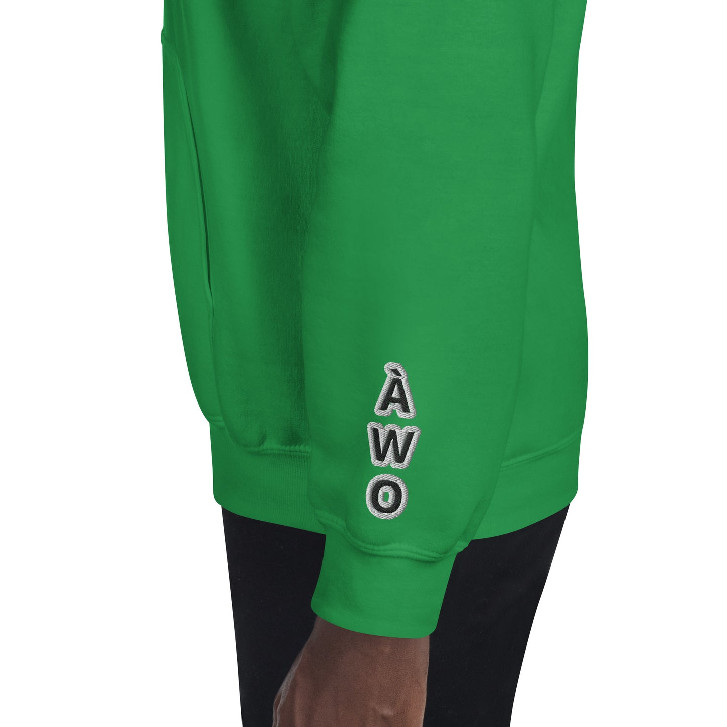 Egbe Iré ÀWO Logo Orunmila embroidered Aje 3 Unisex Hoodie