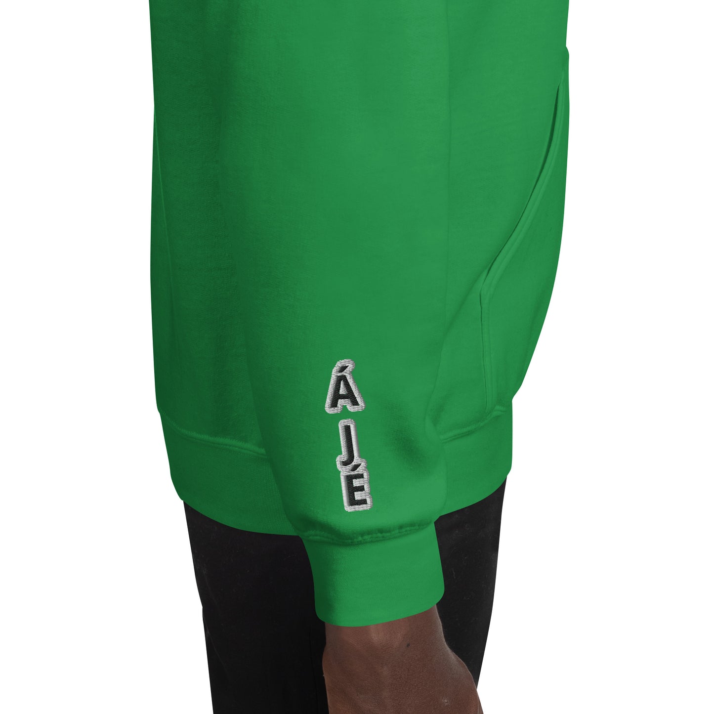 Egbe Iré ÀWO Logo Orunmila embroidered Aje 3 Unisex Hoodie