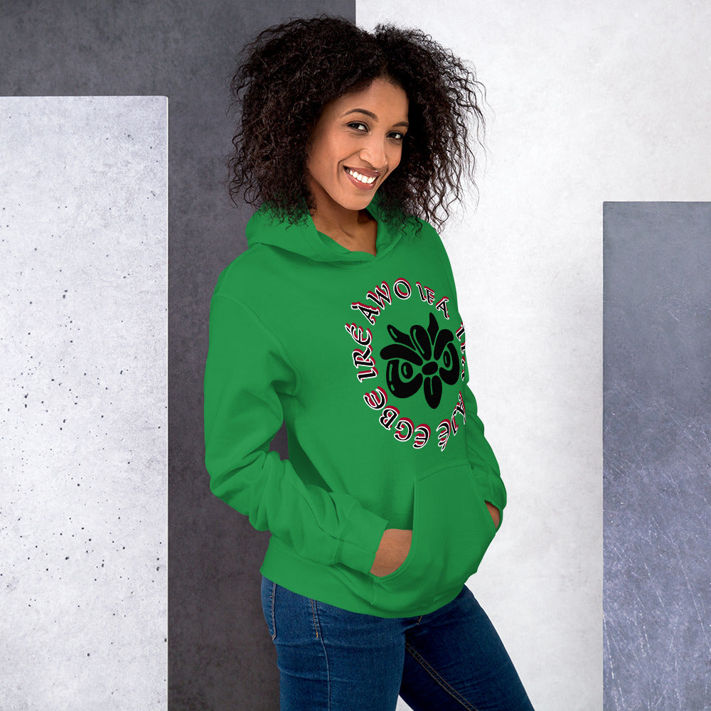 Egbe IRÉ ÀWO IFÁ ÌYÁ ÀJÉ 3 Unisex Hoodie