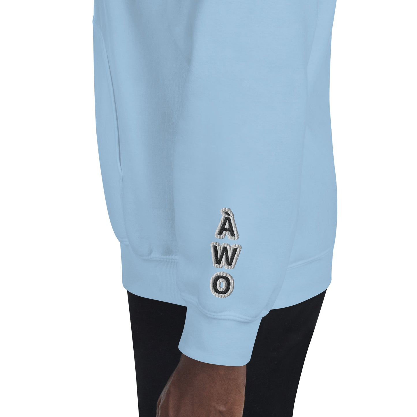 Egbe Iré ÀWO Logo Orunmila embroidered Aje 3 Unisex Hoodie