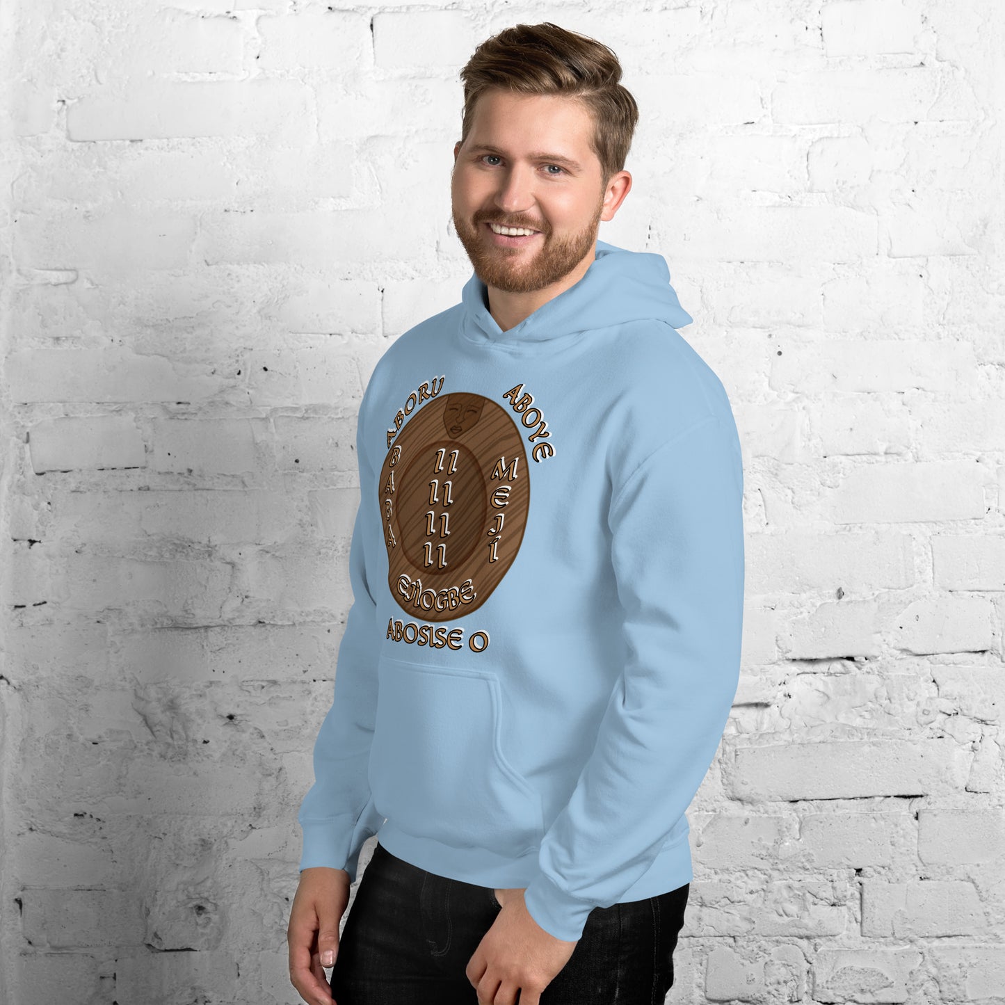 Baba Ejiogbe MEJI 2  Gold Unisex Hoodie