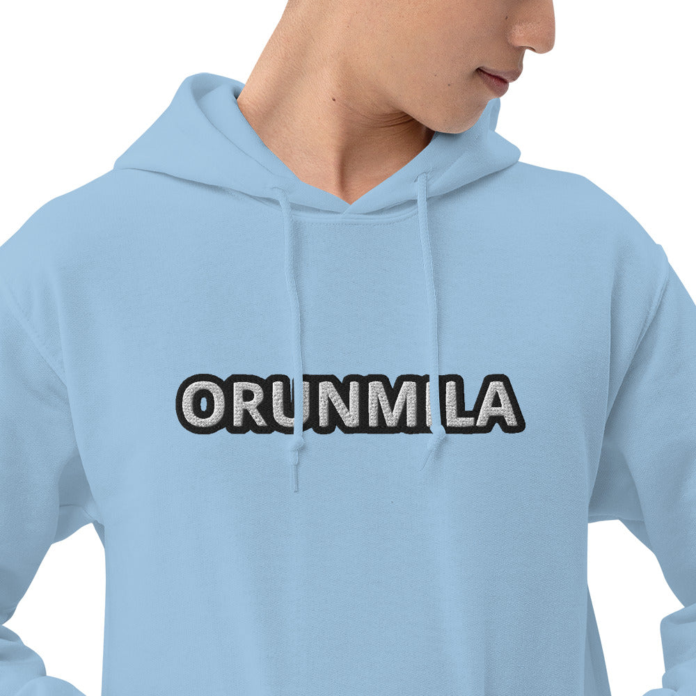 Egbe Iré ÀWO Logo Orunmila embroidered Aje 2 Unisex Hoodie