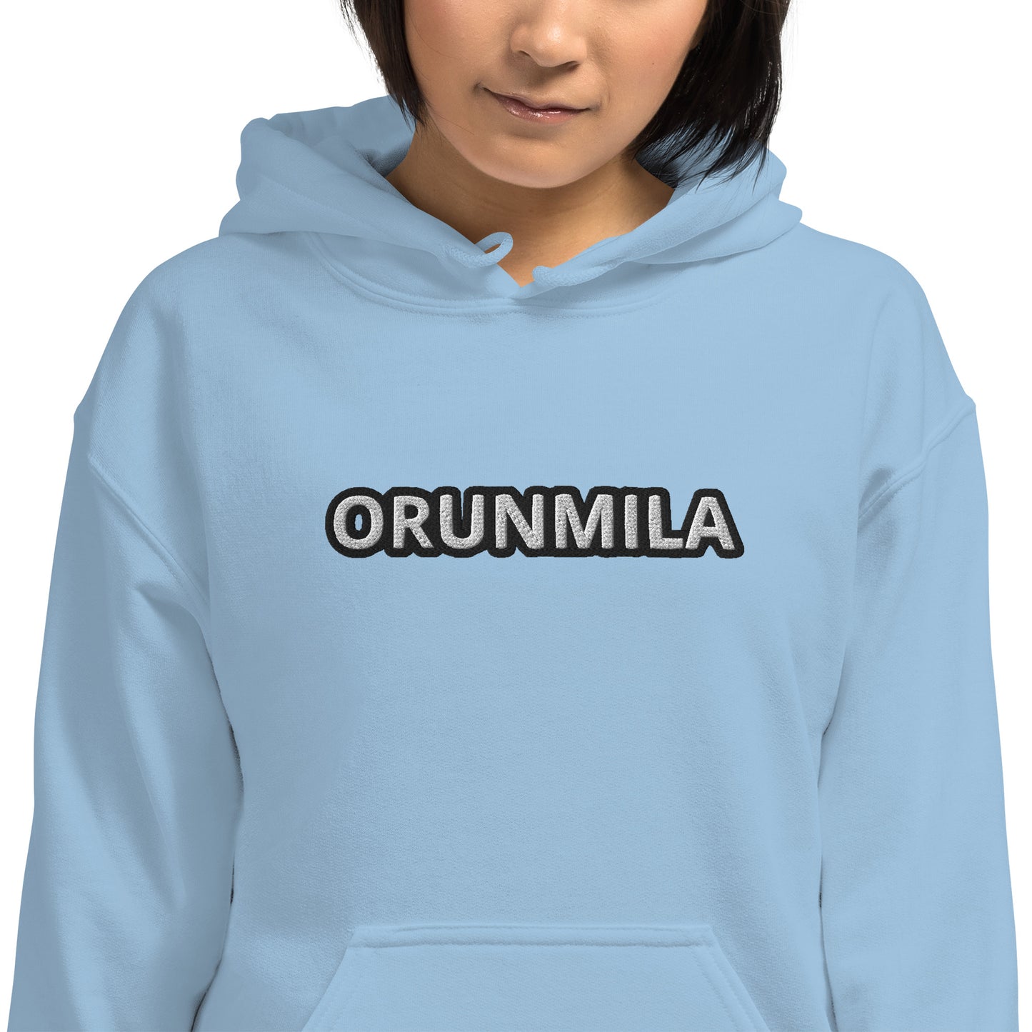 Egbe Iré ÀWO Logo Orunmila embroidered Aje 2 Unisex Hoodie