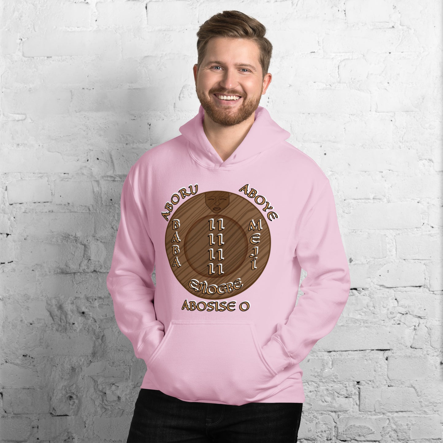 Baba Ejiogbe MEJI 2  Gold Unisex Hoodie