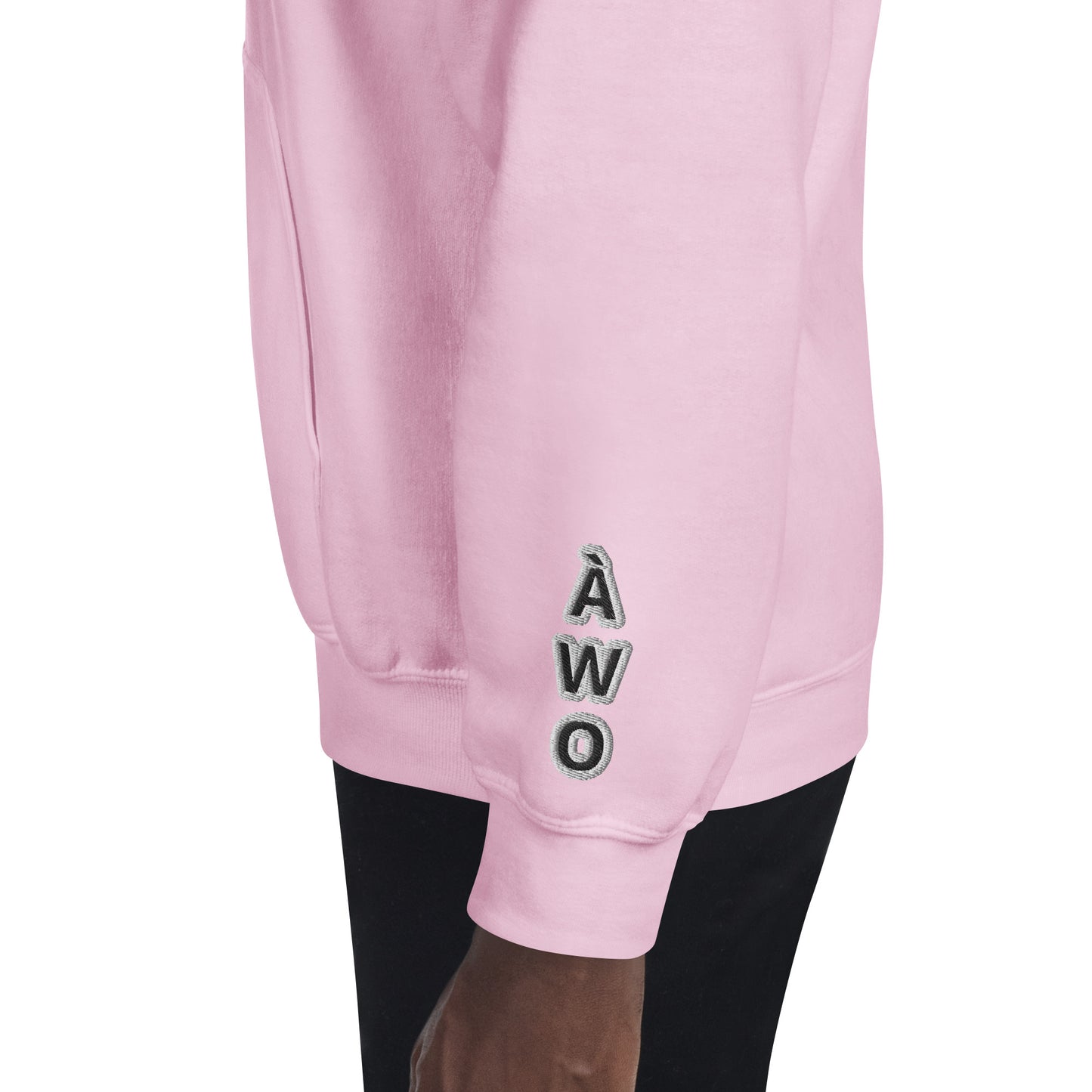 Egbe Iré ÀWO Logo Orunmila embroidered Aje 3 Unisex Hoodie