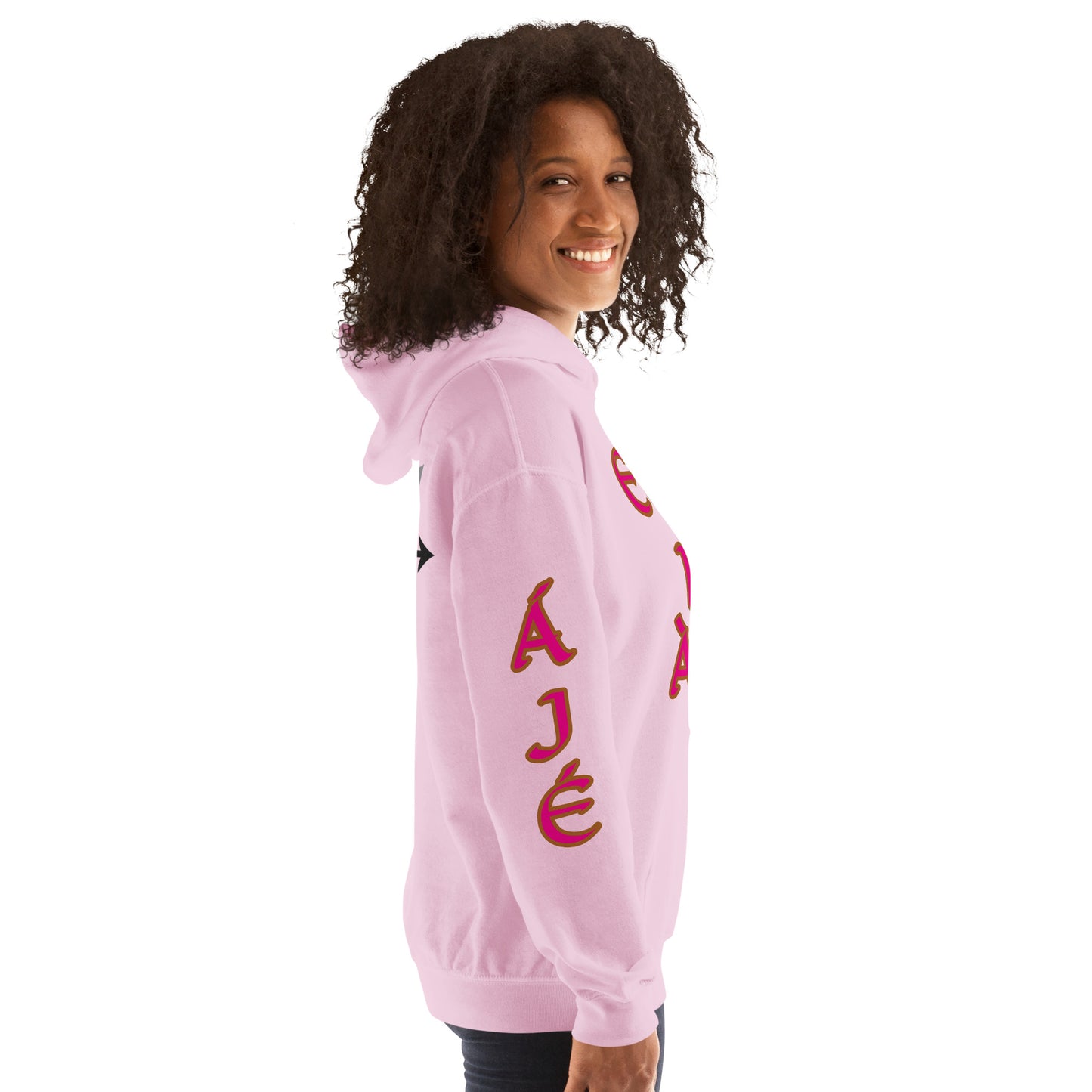 Egbe Ire Awo 2 Logo Violet Unisex Hoodie