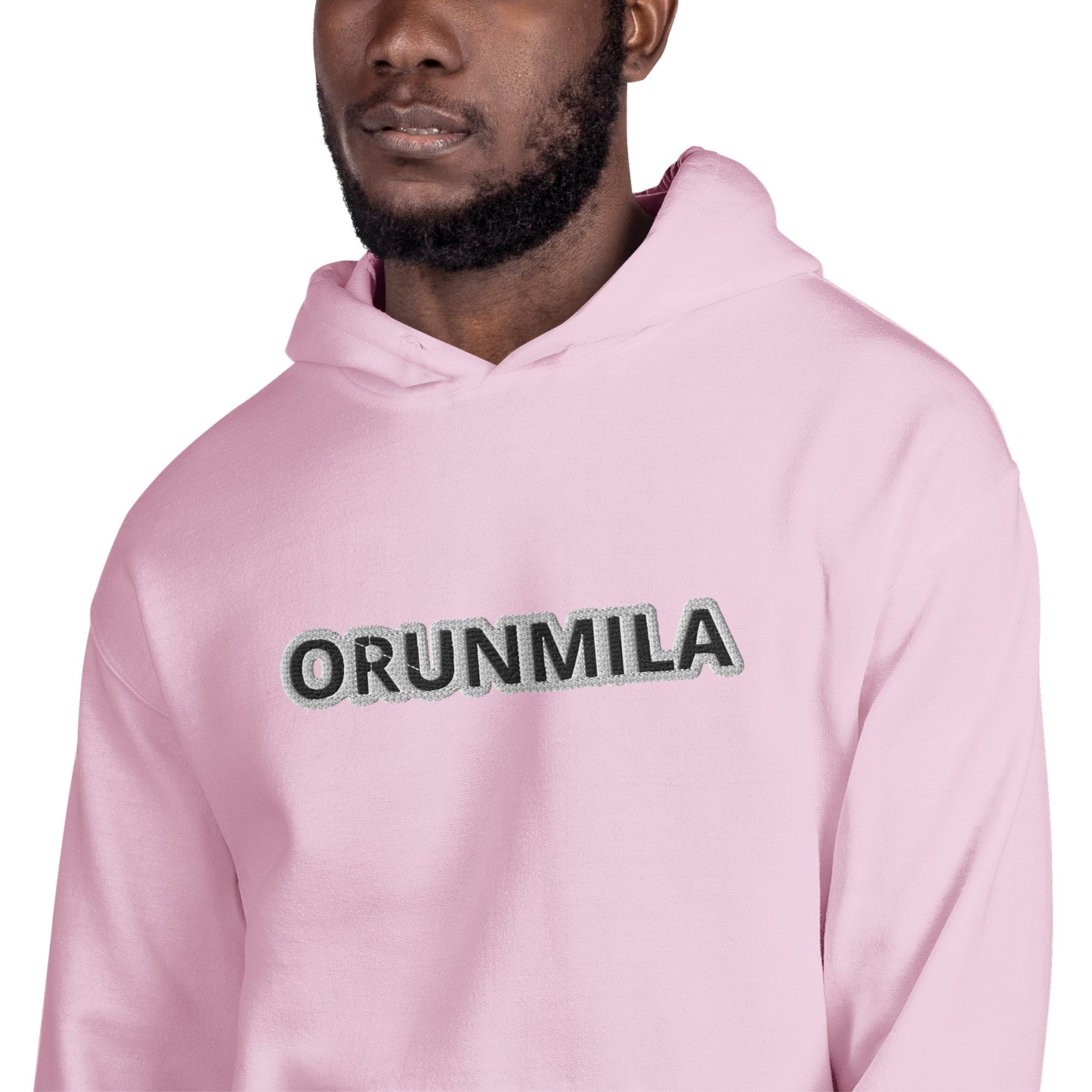 Egbe Iré ÀWO Logo Orunmila embroidered Aje 3 Unisex Hoodie