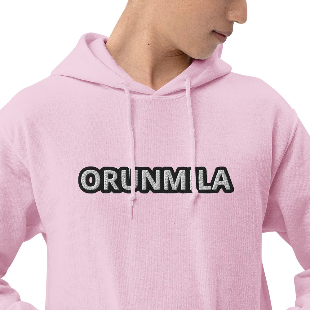 Egbe Iré ÀWO Logo Orunmila embroidered Aje 2 Unisex Hoodie