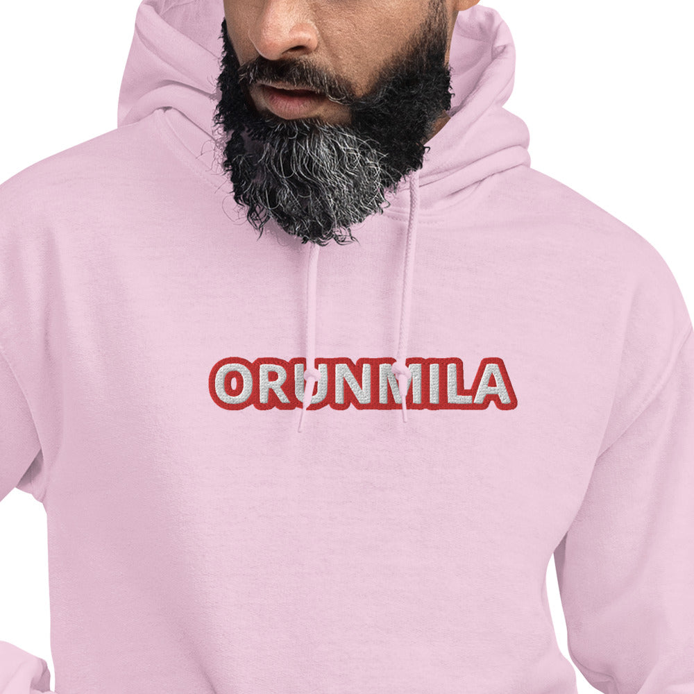 Egbe Iré ÀWO Logo Orunmila embroidered Aje 1 Unisex Hoodie