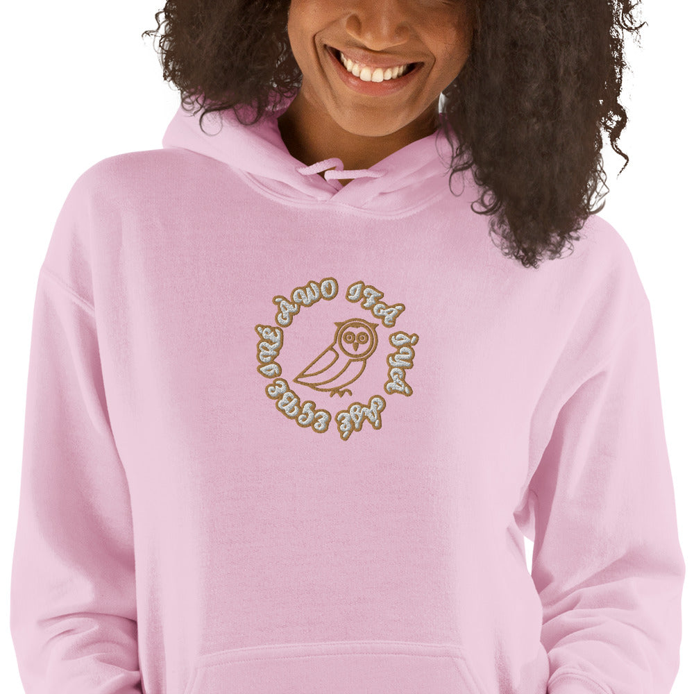 Egbe IRÉ ÀWO IFÁ ÌYÁ ÁJÉ Embroidered Unisex Hoodie