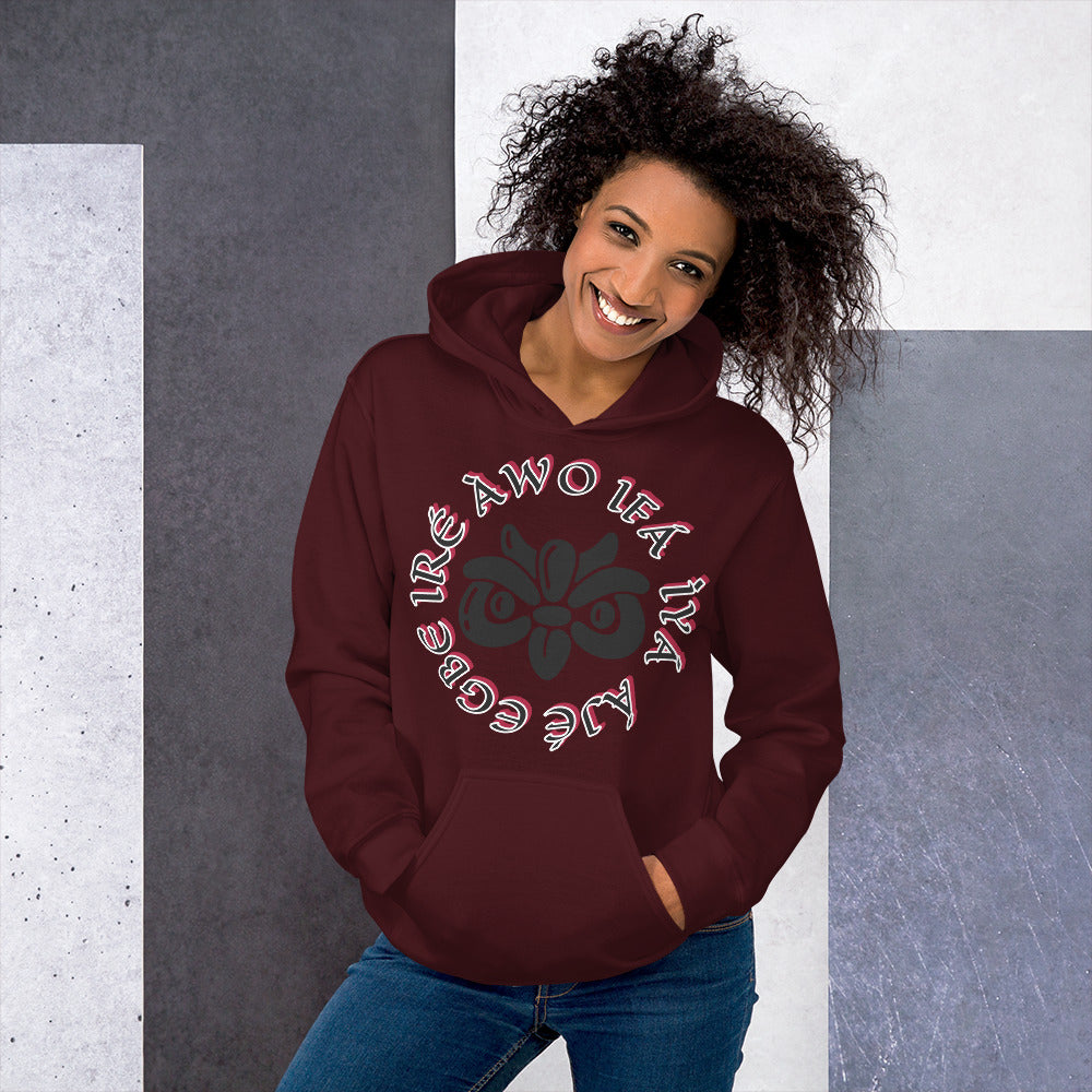 Egbe IRÉ ÀWO IFÁ ÌYÁ ÀJÉ 3 Unisex Hoodie