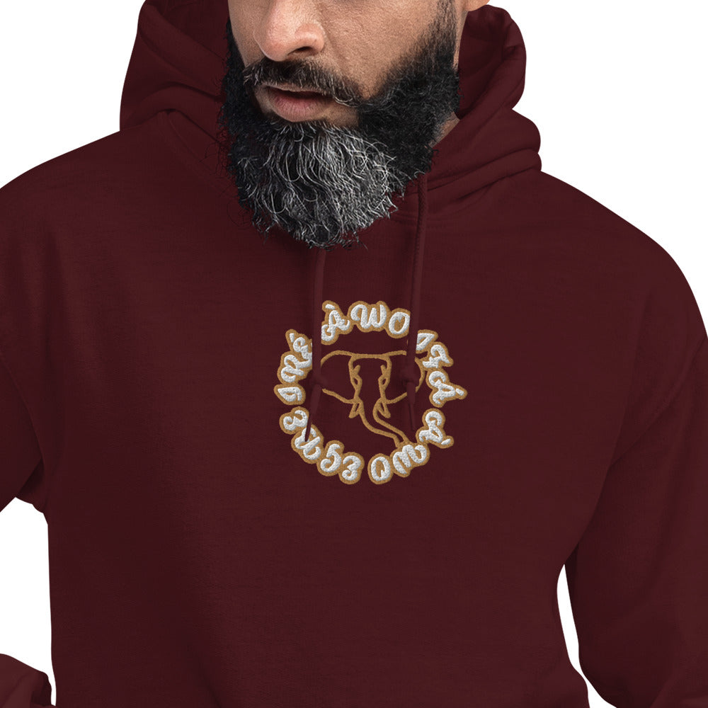 Egbe IRÉ ÀWO IFÁ ÀWO Embroidered Unisex Hoodie