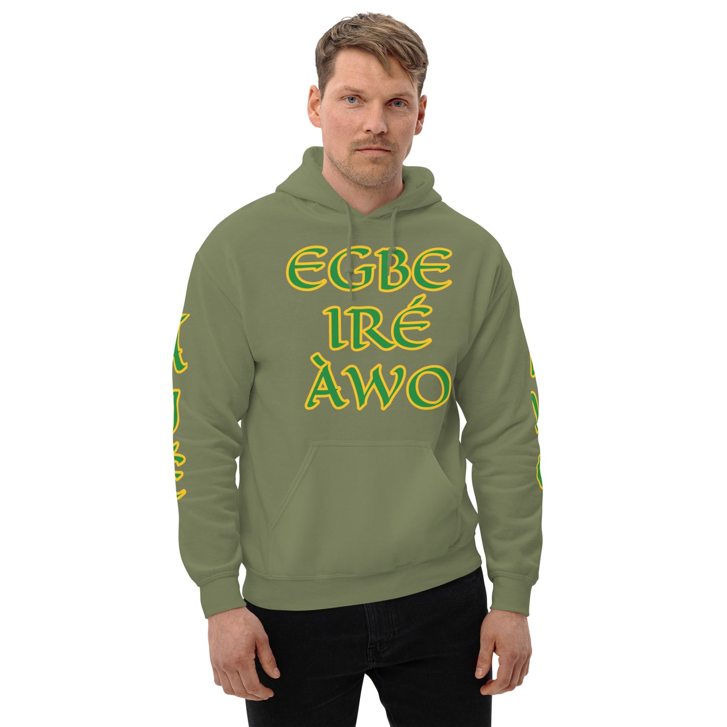 Egbe Ire Awo 2 Logo Lucumi Unisex Hoodie