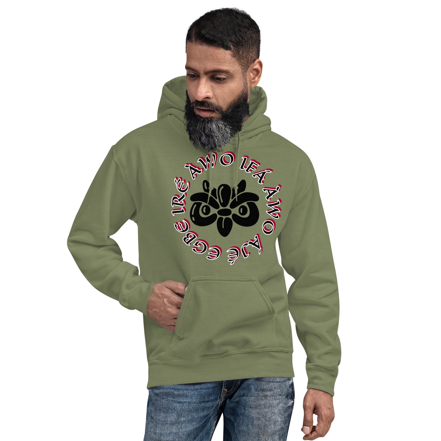 Egbe IRÉ ÀWO IFÁ ÀWO ÀJÉ 3 Unisex Hoodie