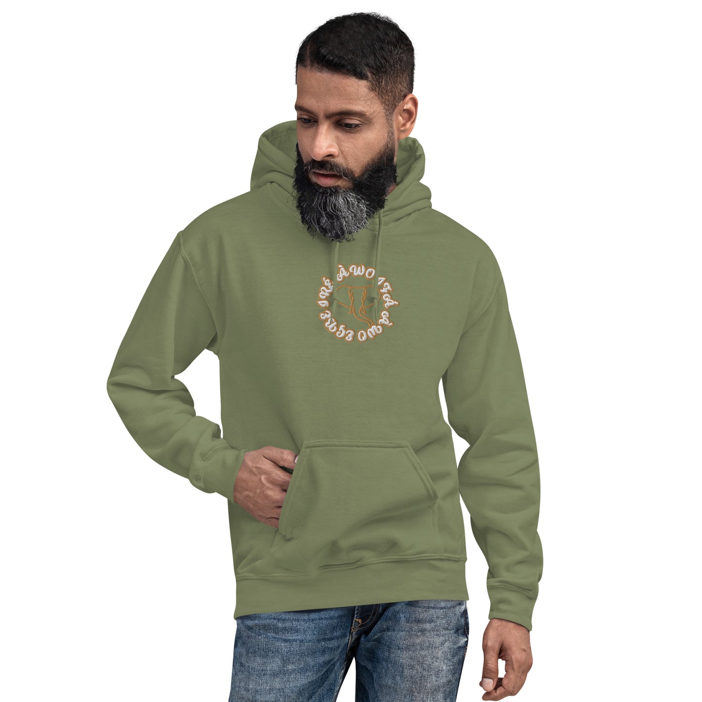 Egbe IRÉ ÀWO IFÁ ÀWO Embroidered Unisex Hoodie