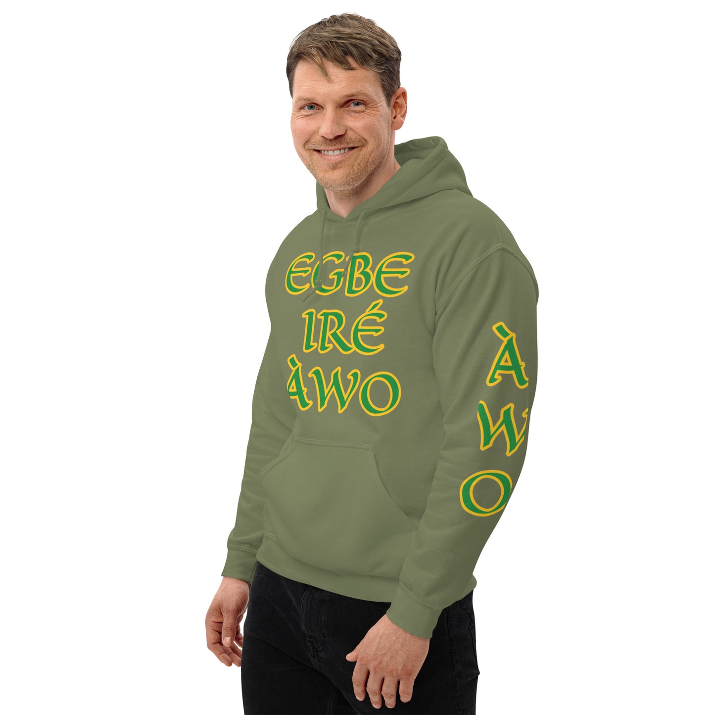 Egbe Ire Awo 2 Logo Lucumi Unisex Hoodie