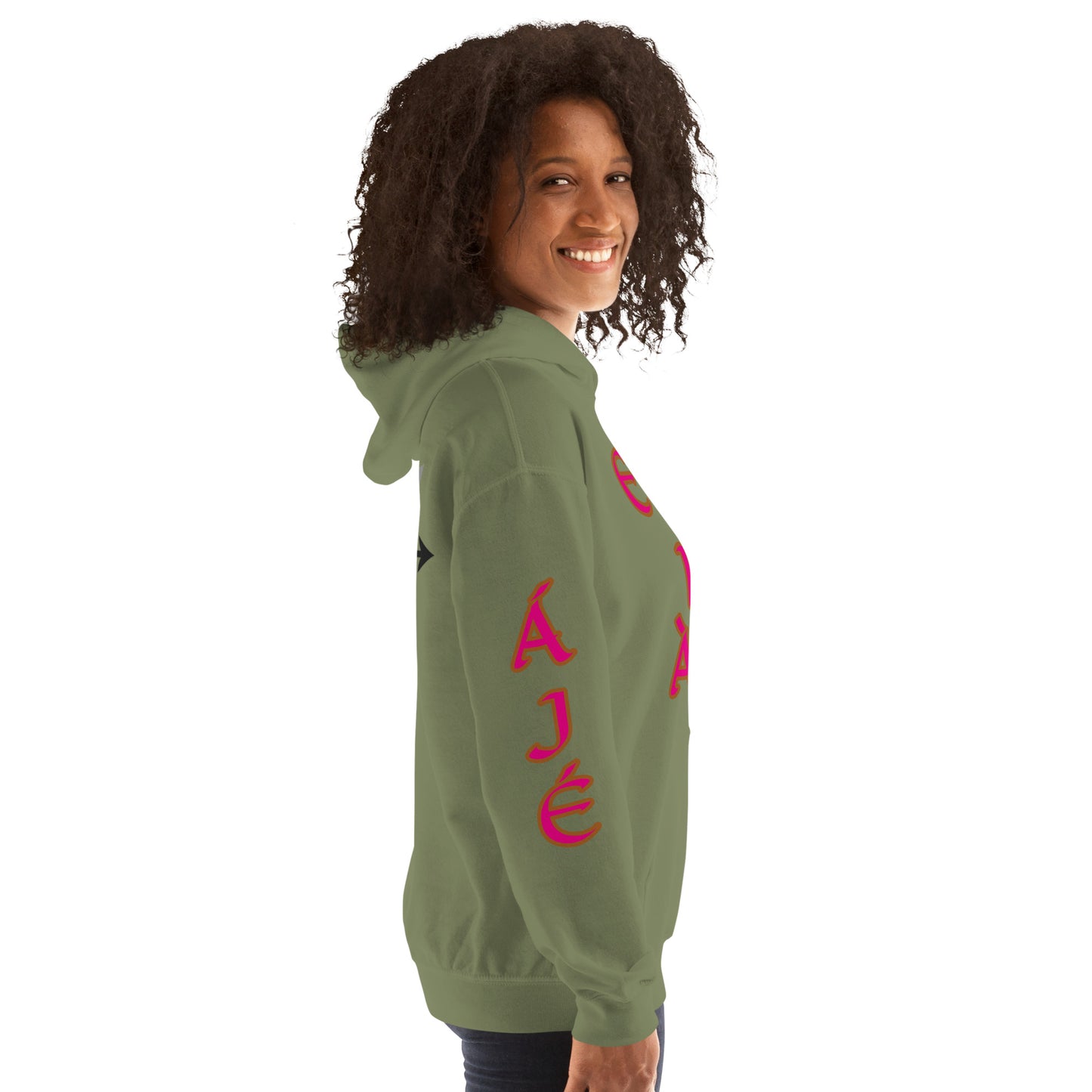 Egbe Ire Awo 2 Logo Violet Unisex Hoodie