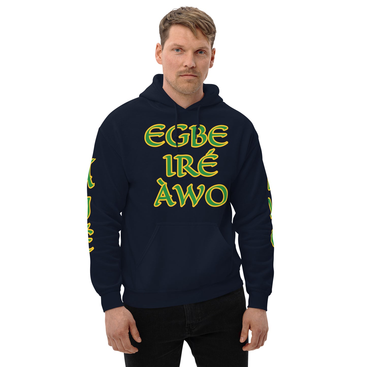 Egbe Ire Awo 2 Logo Lucumi Unisex Hoodie