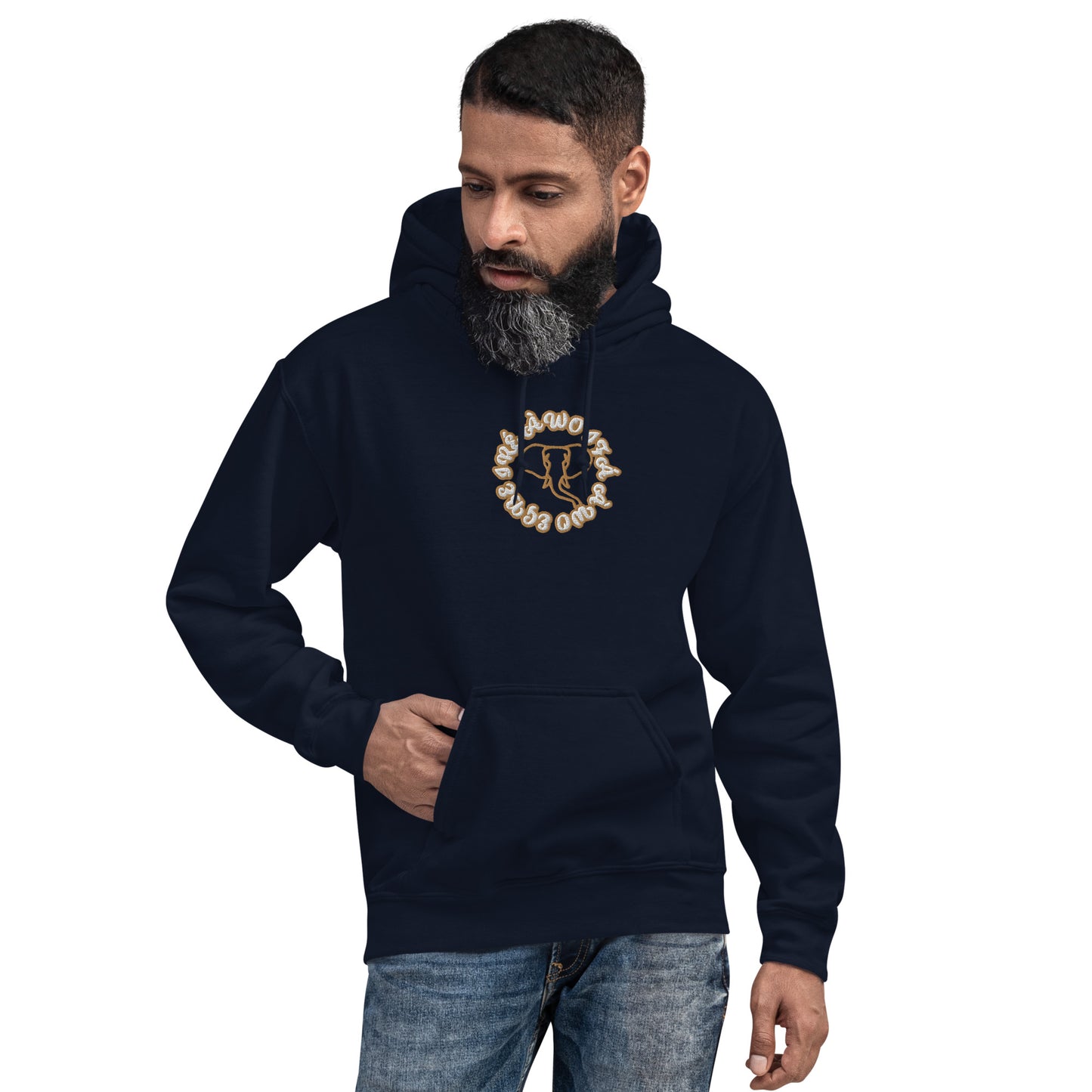 Egbe IRÉ ÀWO IFÁ ÀWO Embroidered Unisex Hoodie