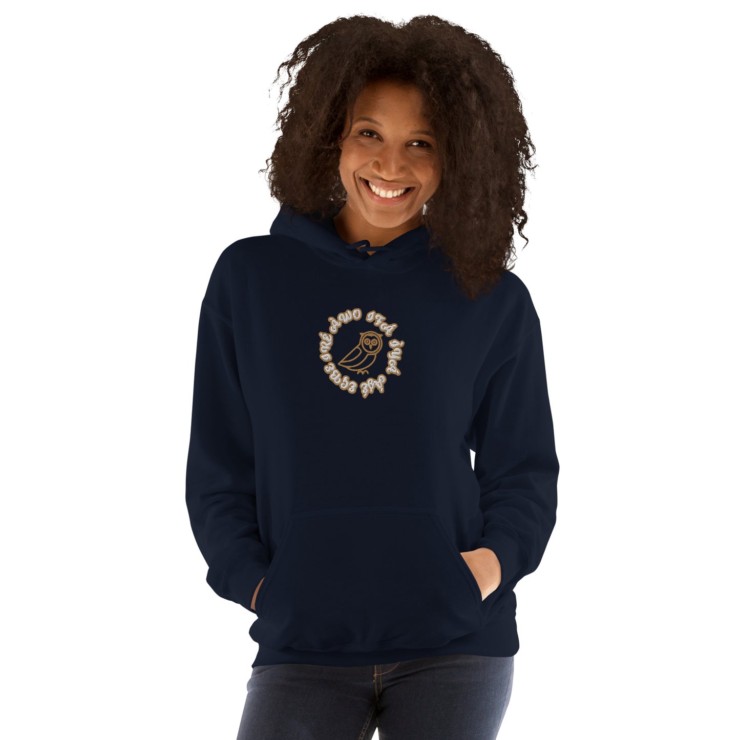 Egbe IRÉ ÀWO IFÁ ÌYÁ ÁJÉ Embroidered Unisex Hoodie