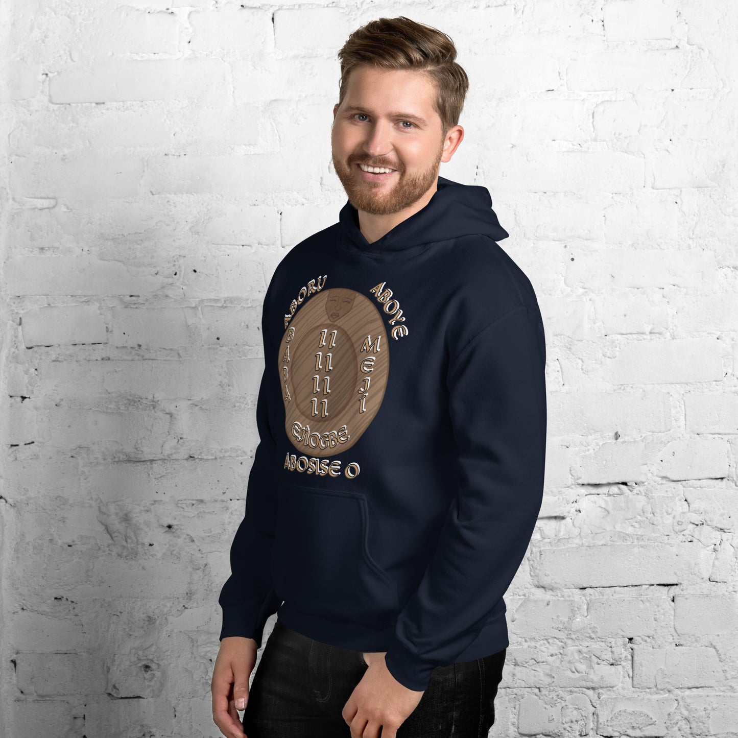 Baba Ejiogbe MEJI 2  Gold Unisex Hoodie